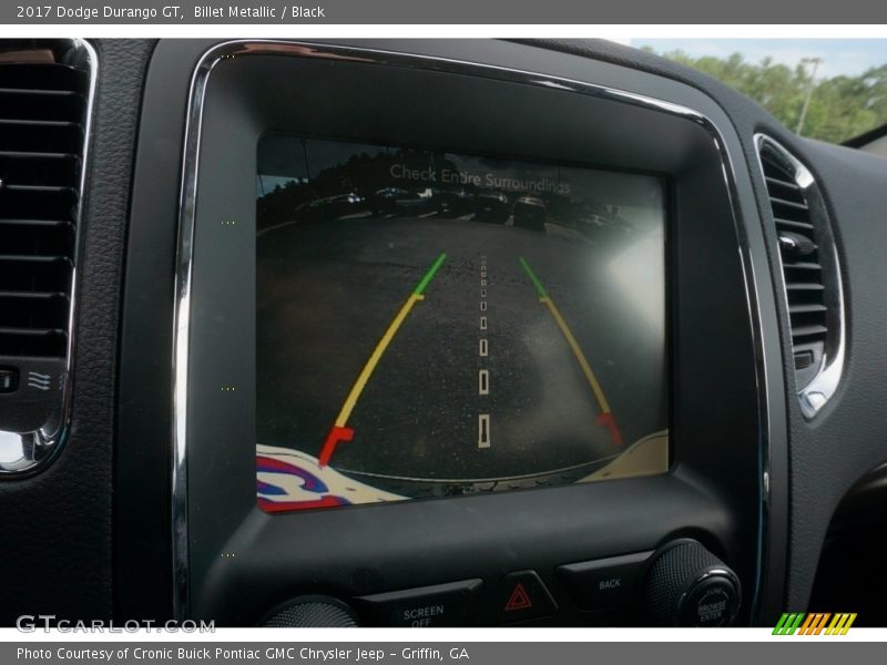 Billet Metallic / Black 2017 Dodge Durango GT