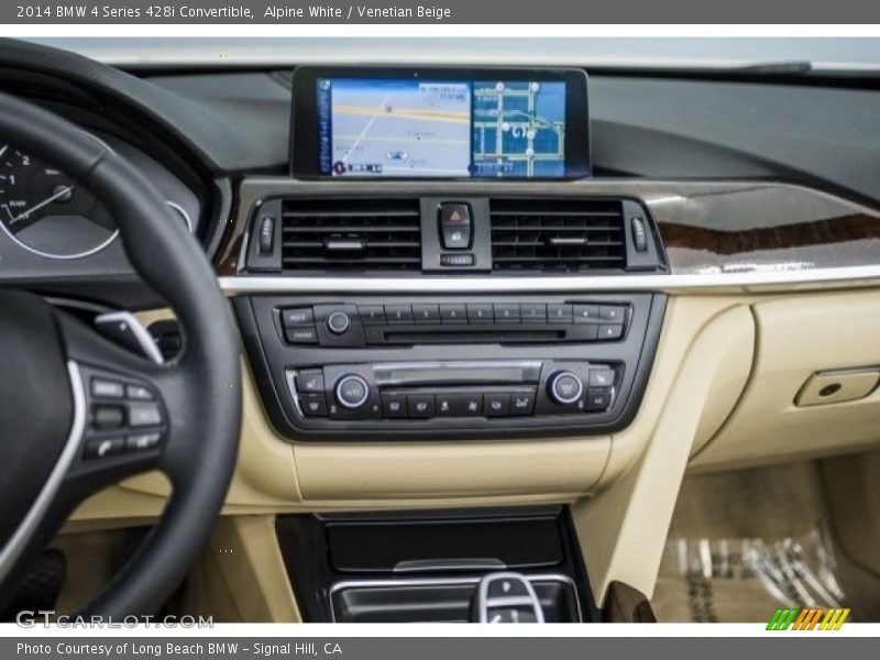 Alpine White / Venetian Beige 2014 BMW 4 Series 428i Convertible