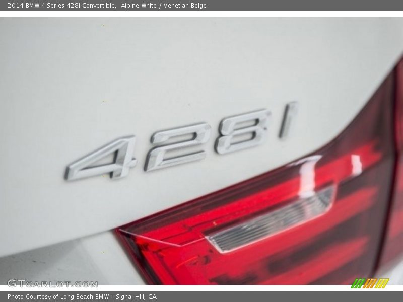 Alpine White / Venetian Beige 2014 BMW 4 Series 428i Convertible