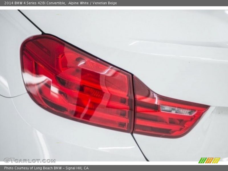Alpine White / Venetian Beige 2014 BMW 4 Series 428i Convertible