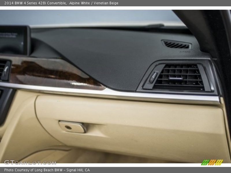 Alpine White / Venetian Beige 2014 BMW 4 Series 428i Convertible