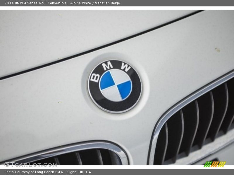 Alpine White / Venetian Beige 2014 BMW 4 Series 428i Convertible