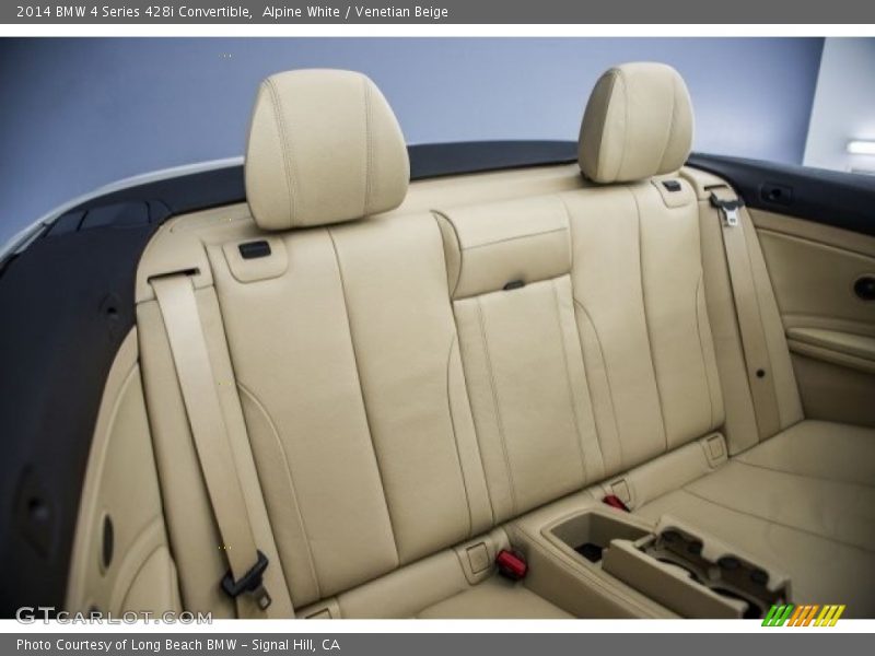 Alpine White / Venetian Beige 2014 BMW 4 Series 428i Convertible