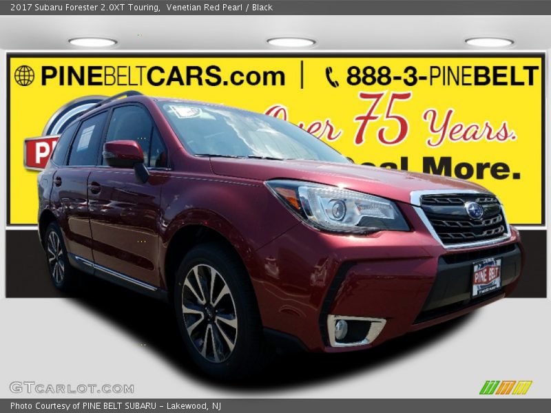 Venetian Red Pearl / Black 2017 Subaru Forester 2.0XT Touring