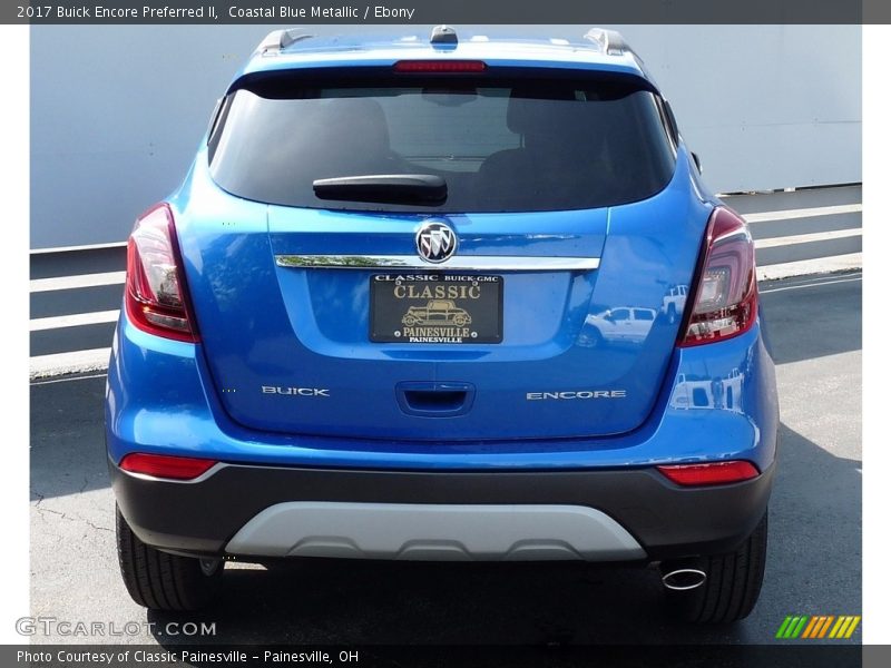 Coastal Blue Metallic / Ebony 2017 Buick Encore Preferred II