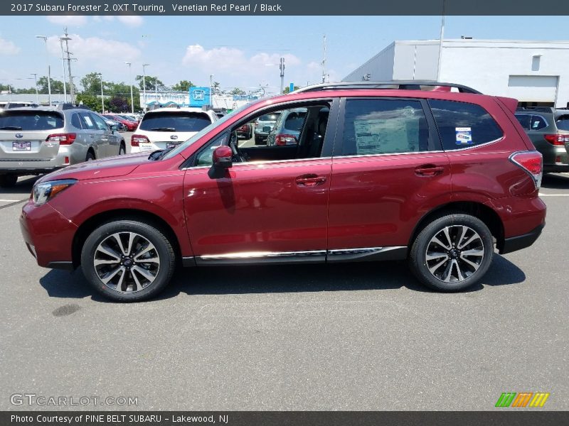 Venetian Red Pearl / Black 2017 Subaru Forester 2.0XT Touring
