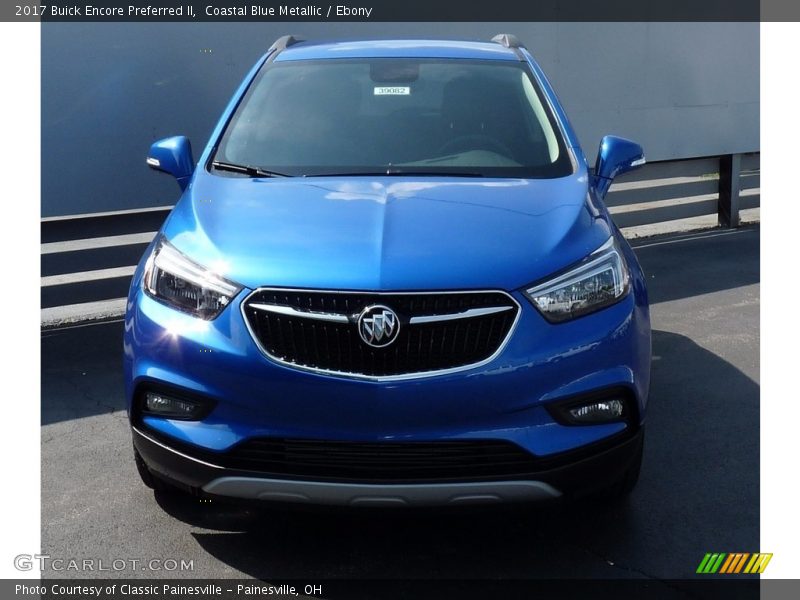 Coastal Blue Metallic / Ebony 2017 Buick Encore Preferred II