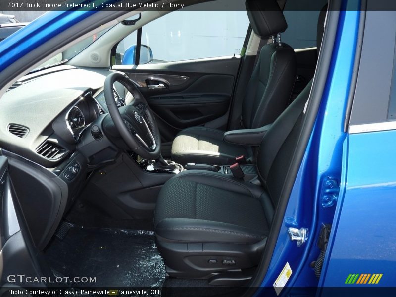 Coastal Blue Metallic / Ebony 2017 Buick Encore Preferred II