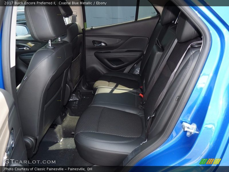 Coastal Blue Metallic / Ebony 2017 Buick Encore Preferred II