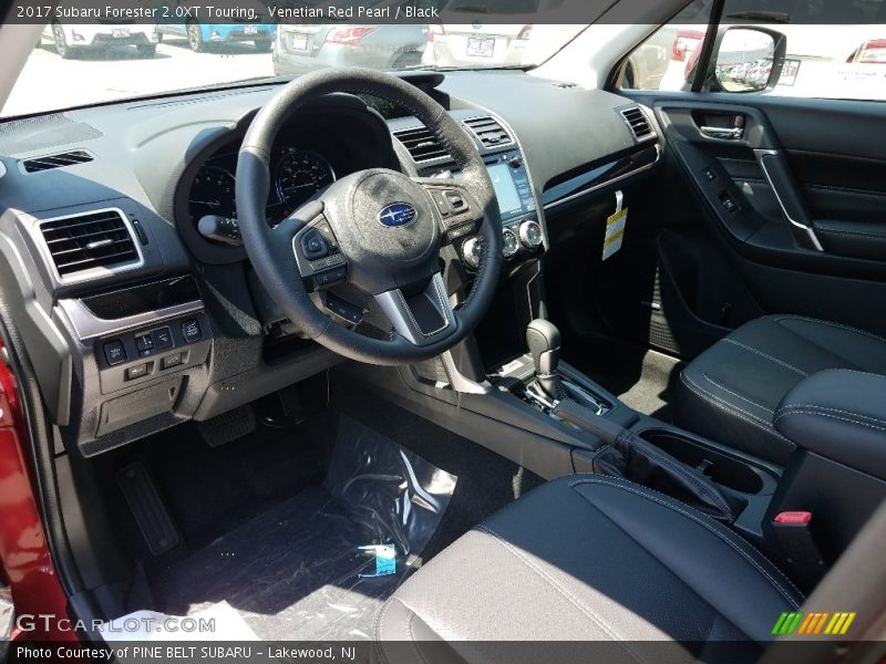 Venetian Red Pearl / Black 2017 Subaru Forester 2.0XT Touring