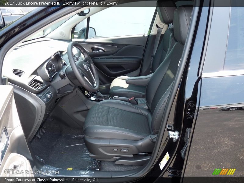 Ebony Twilight Metallic / Ebony 2017 Buick Encore Preferred II