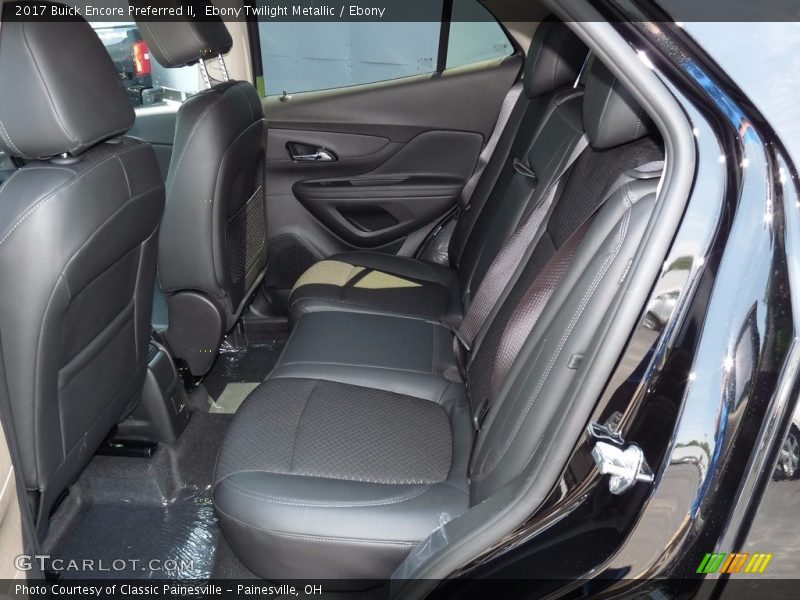 Ebony Twilight Metallic / Ebony 2017 Buick Encore Preferred II