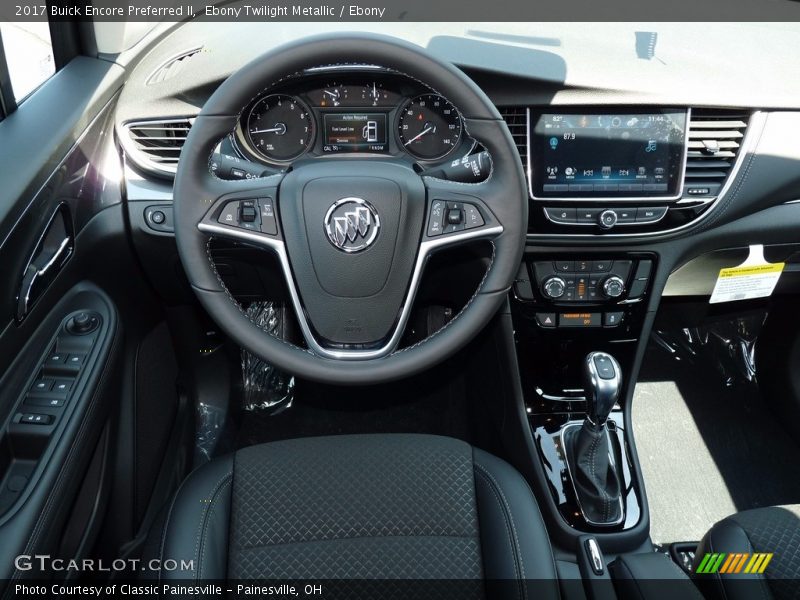 Ebony Twilight Metallic / Ebony 2017 Buick Encore Preferred II
