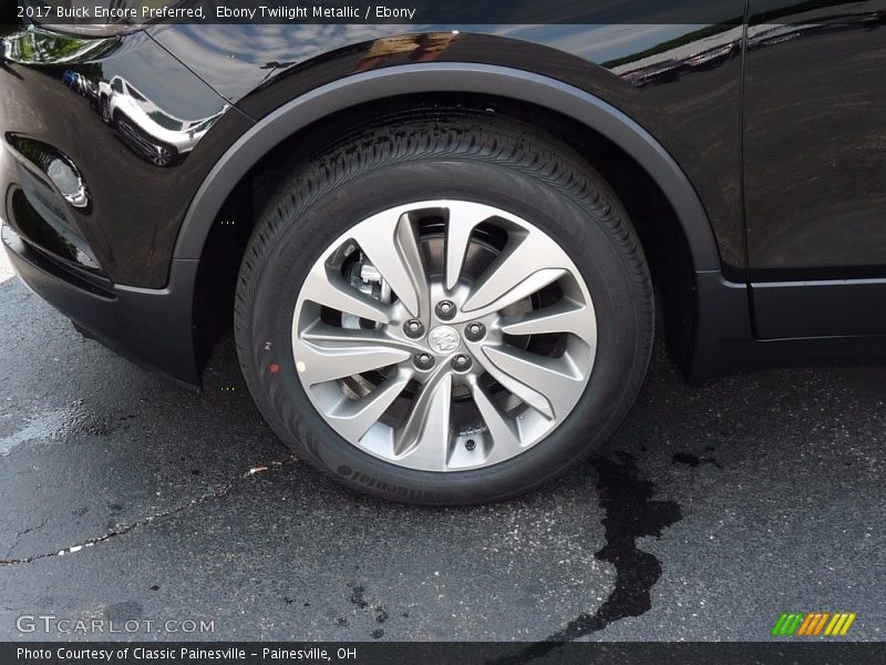 Ebony Twilight Metallic / Ebony 2017 Buick Encore Preferred