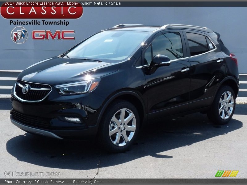 Ebony Twilight Metallic / Shale 2017 Buick Encore Essence AWD