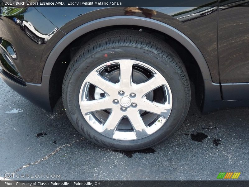 Ebony Twilight Metallic / Shale 2017 Buick Encore Essence AWD