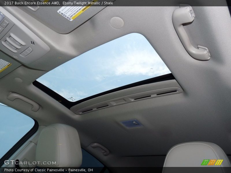 Ebony Twilight Metallic / Shale 2017 Buick Encore Essence AWD
