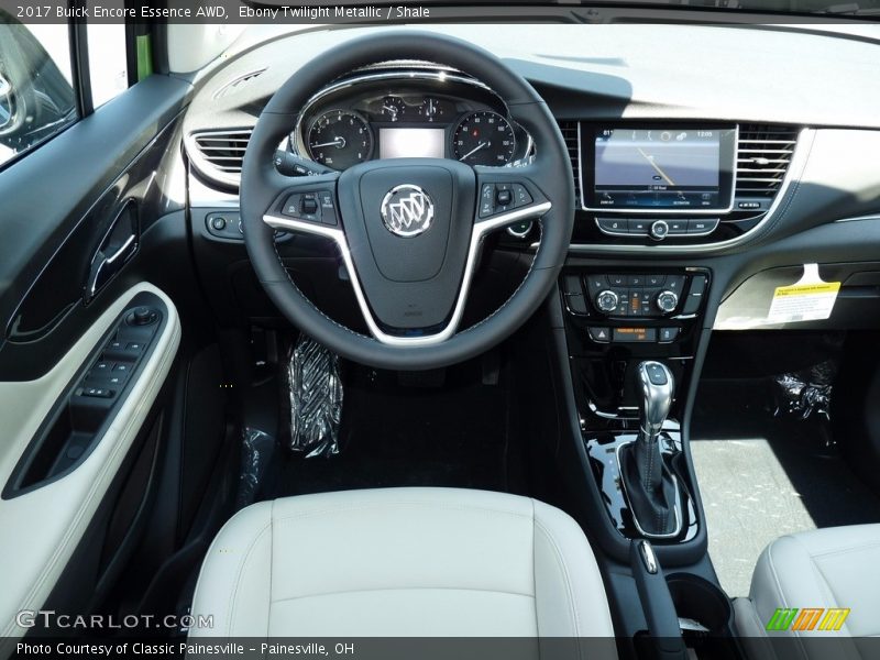 Ebony Twilight Metallic / Shale 2017 Buick Encore Essence AWD