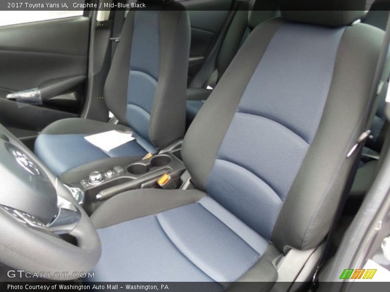 Graphite / Mid-Blue Black 2017 Toyota Yaris iA