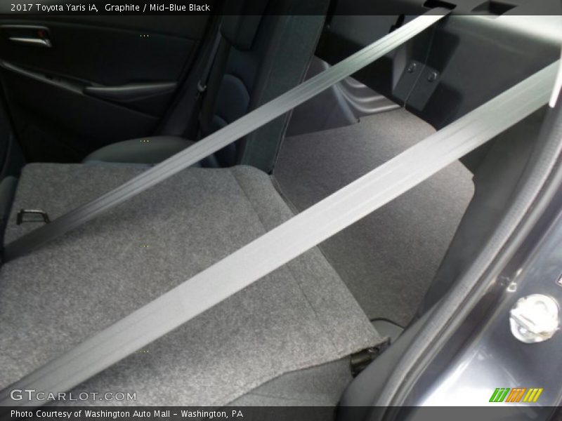Graphite / Mid-Blue Black 2017 Toyota Yaris iA