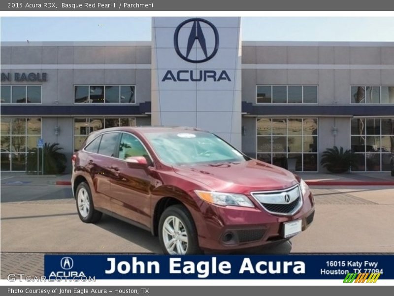 Basque Red Pearl II / Parchment 2015 Acura RDX
