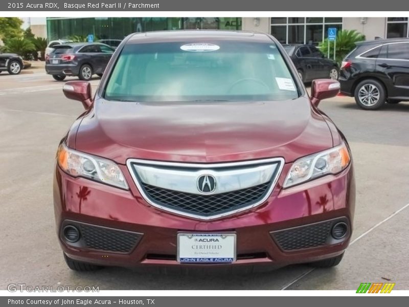 Basque Red Pearl II / Parchment 2015 Acura RDX