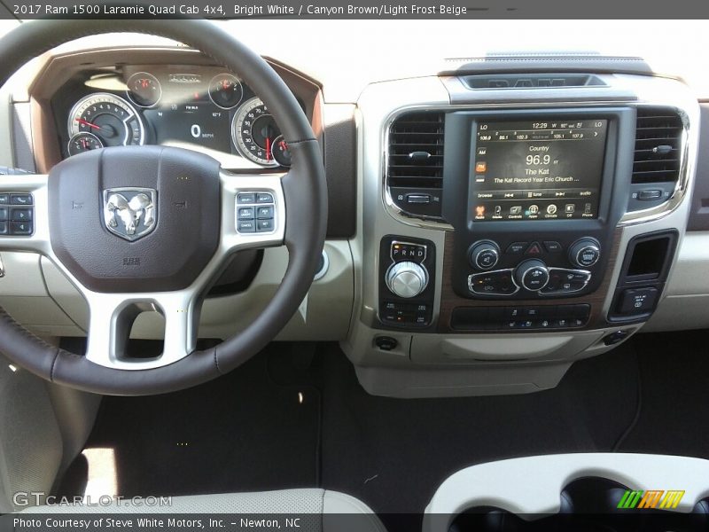 Controls of 2017 1500 Laramie Quad Cab 4x4