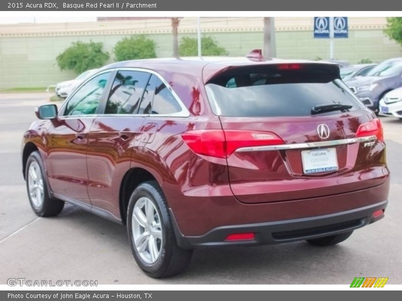 Basque Red Pearl II / Parchment 2015 Acura RDX
