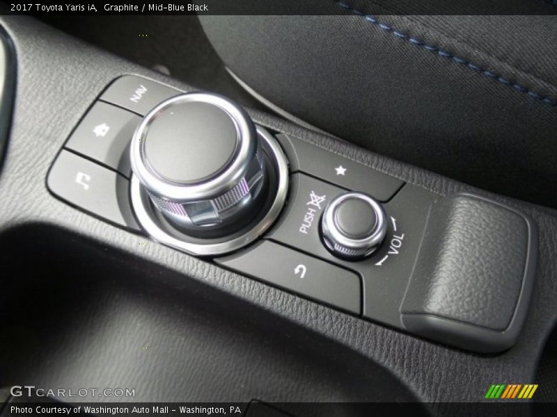 Graphite / Mid-Blue Black 2017 Toyota Yaris iA