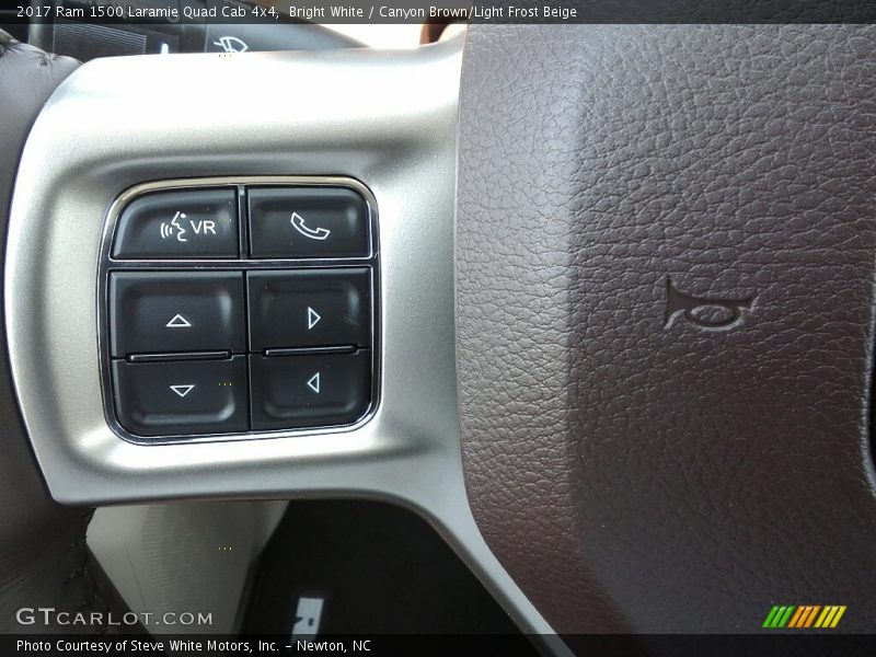 Controls of 2017 1500 Laramie Quad Cab 4x4