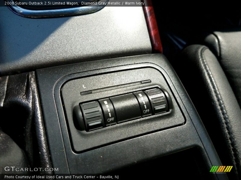 Diamond Gray Metallic / Warm Ivory 2008 Subaru Outback 2.5i Limited Wagon