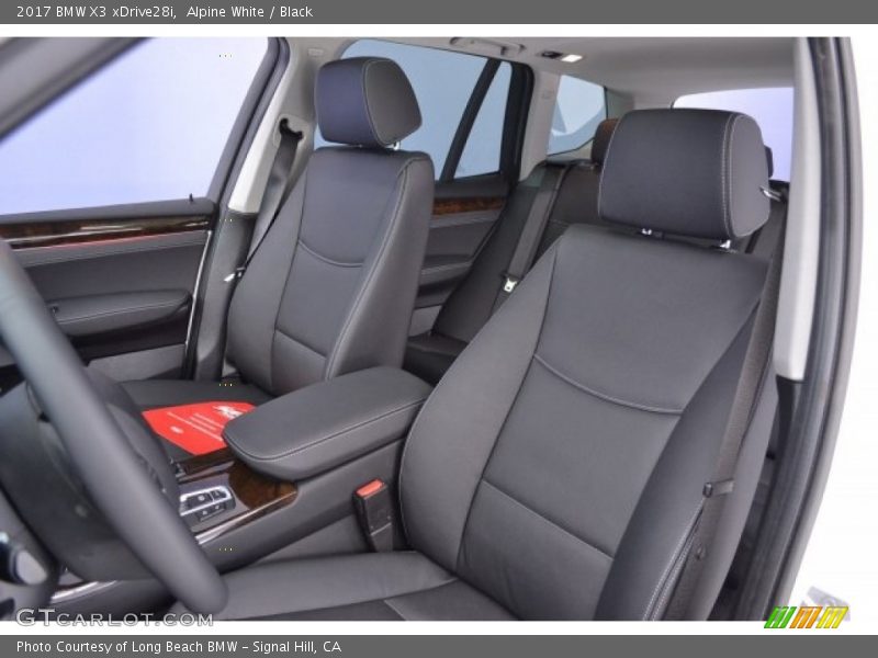 Alpine White / Black 2017 BMW X3 xDrive28i