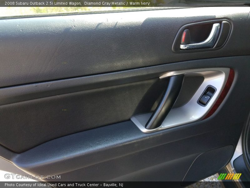 Diamond Gray Metallic / Warm Ivory 2008 Subaru Outback 2.5i Limited Wagon