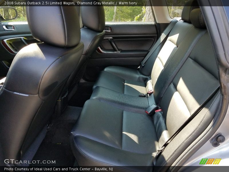 Diamond Gray Metallic / Warm Ivory 2008 Subaru Outback 2.5i Limited Wagon