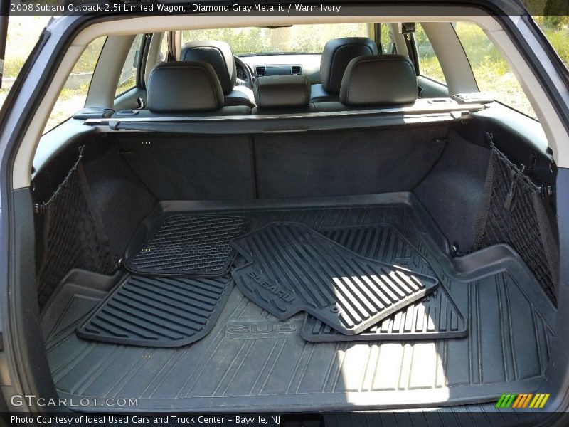 Diamond Gray Metallic / Warm Ivory 2008 Subaru Outback 2.5i Limited Wagon