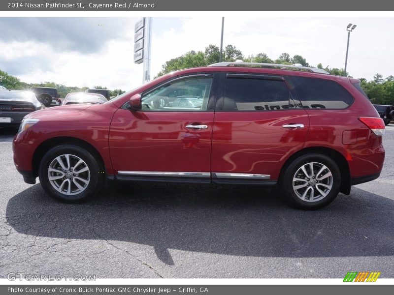 Cayenne Red / Almond 2014 Nissan Pathfinder SL