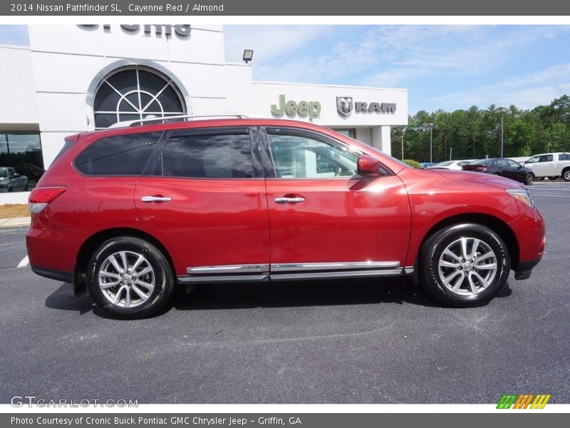 Cayenne Red / Almond 2014 Nissan Pathfinder SL