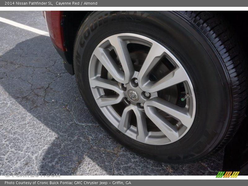 Cayenne Red / Almond 2014 Nissan Pathfinder SL