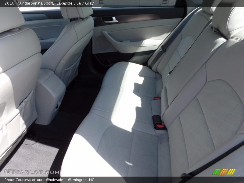 Lakeside Blue / Gray 2016 Hyundai Sonata Sport
