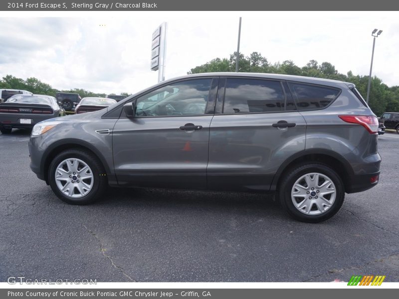 Sterling Gray / Charcoal Black 2014 Ford Escape S