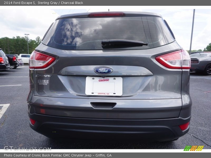 Sterling Gray / Charcoal Black 2014 Ford Escape S