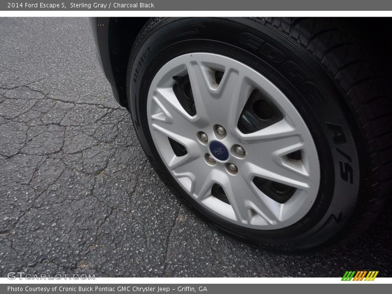 Sterling Gray / Charcoal Black 2014 Ford Escape S
