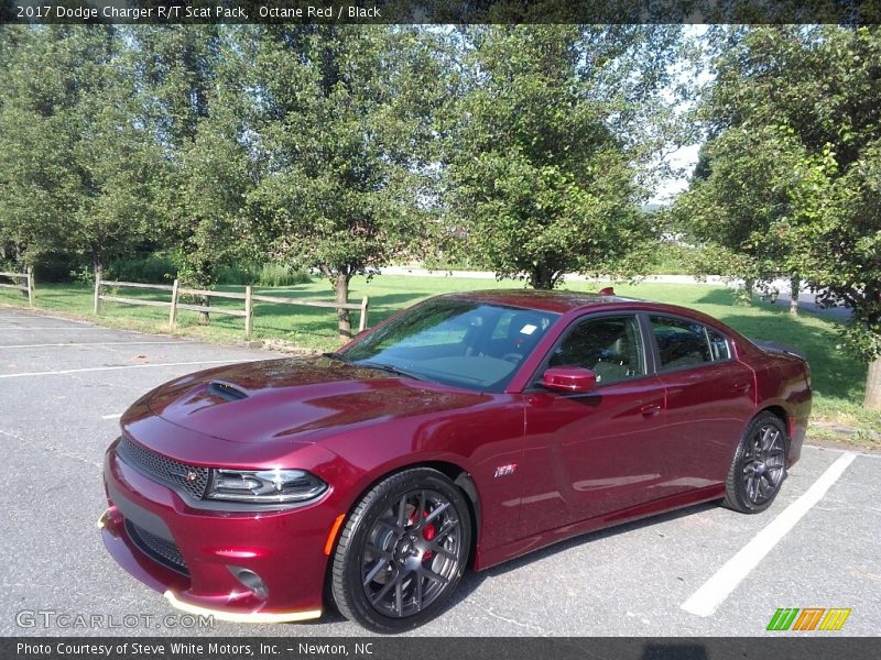 Octane Red / Black 2017 Dodge Charger R/T Scat Pack