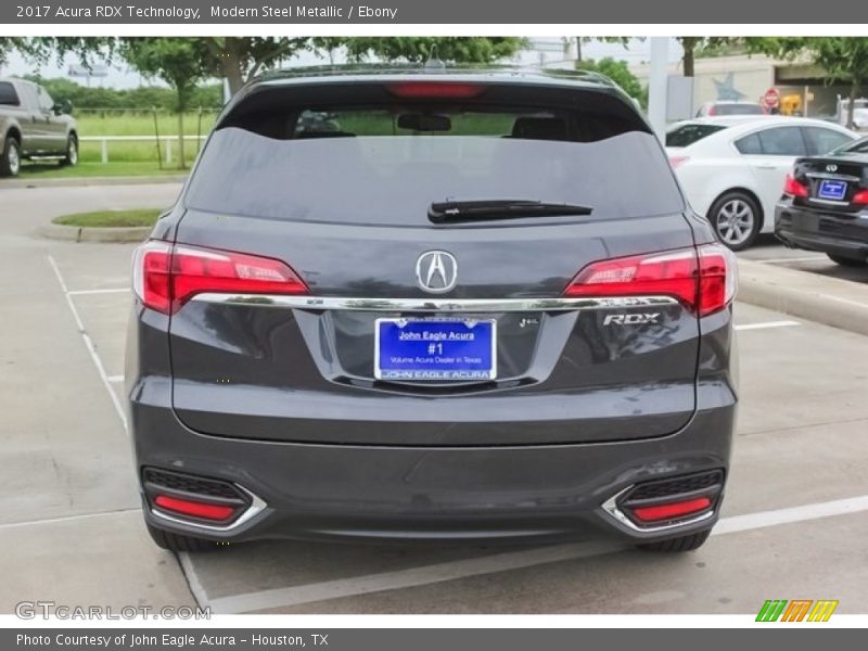 Modern Steel Metallic / Ebony 2017 Acura RDX Technology