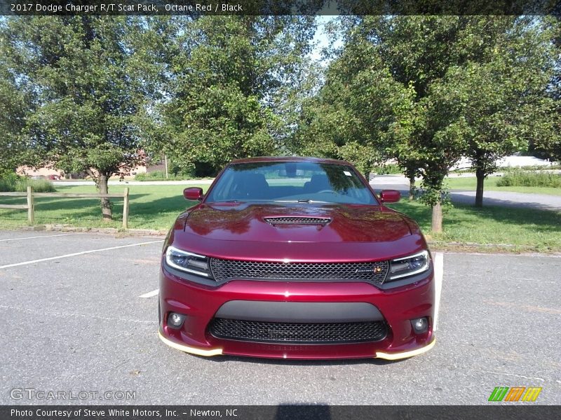 Octane Red / Black 2017 Dodge Charger R/T Scat Pack