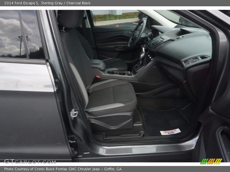 Sterling Gray / Charcoal Black 2014 Ford Escape S