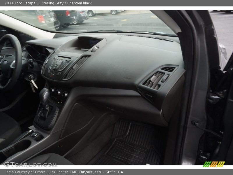 Sterling Gray / Charcoal Black 2014 Ford Escape S