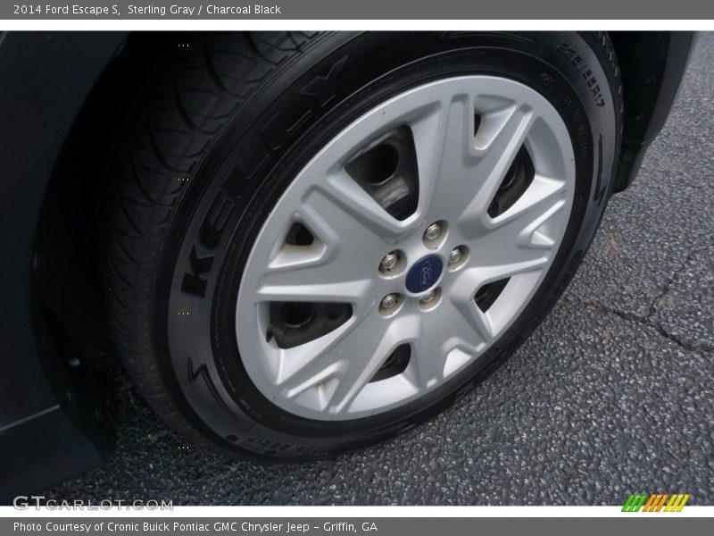 Sterling Gray / Charcoal Black 2014 Ford Escape S