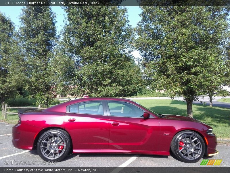 Octane Red / Black 2017 Dodge Charger R/T Scat Pack