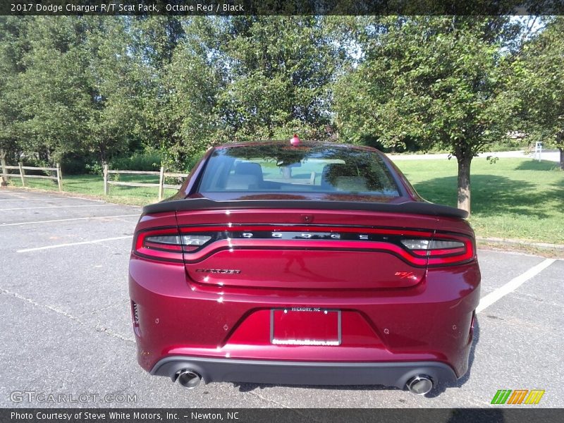 Octane Red / Black 2017 Dodge Charger R/T Scat Pack